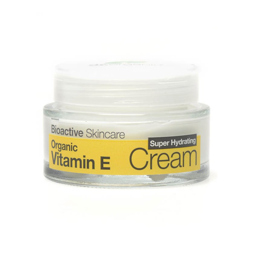Dr organic vitamin e super hydrating cream crema viso 50 ml