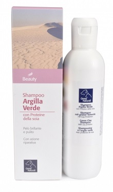 Camon Cane Shampoo Con Azione Riparativa All'Argilla Verde 200 Ml