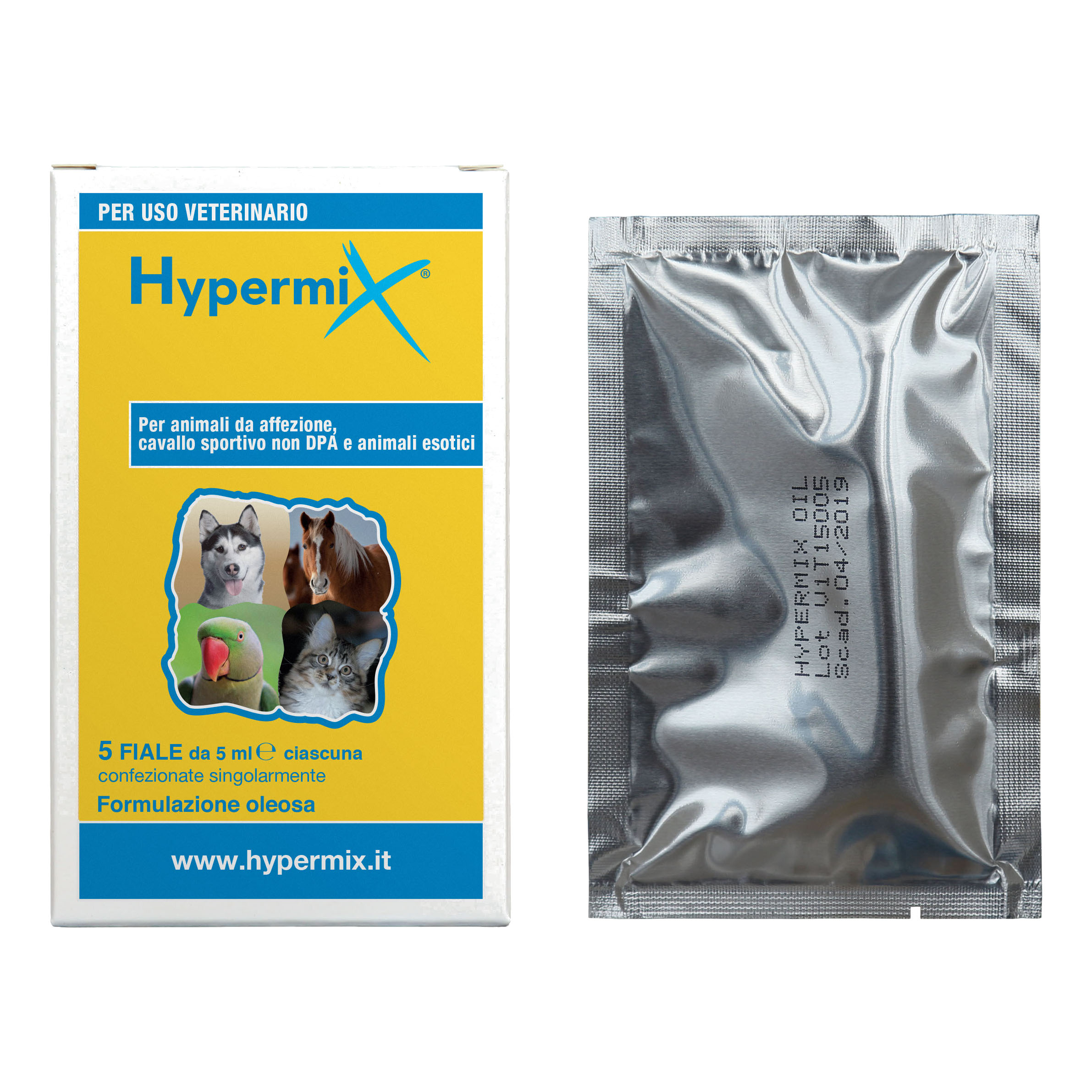 Hypermix 5 Fiale Monodosi Richiudibili 5 Ml
