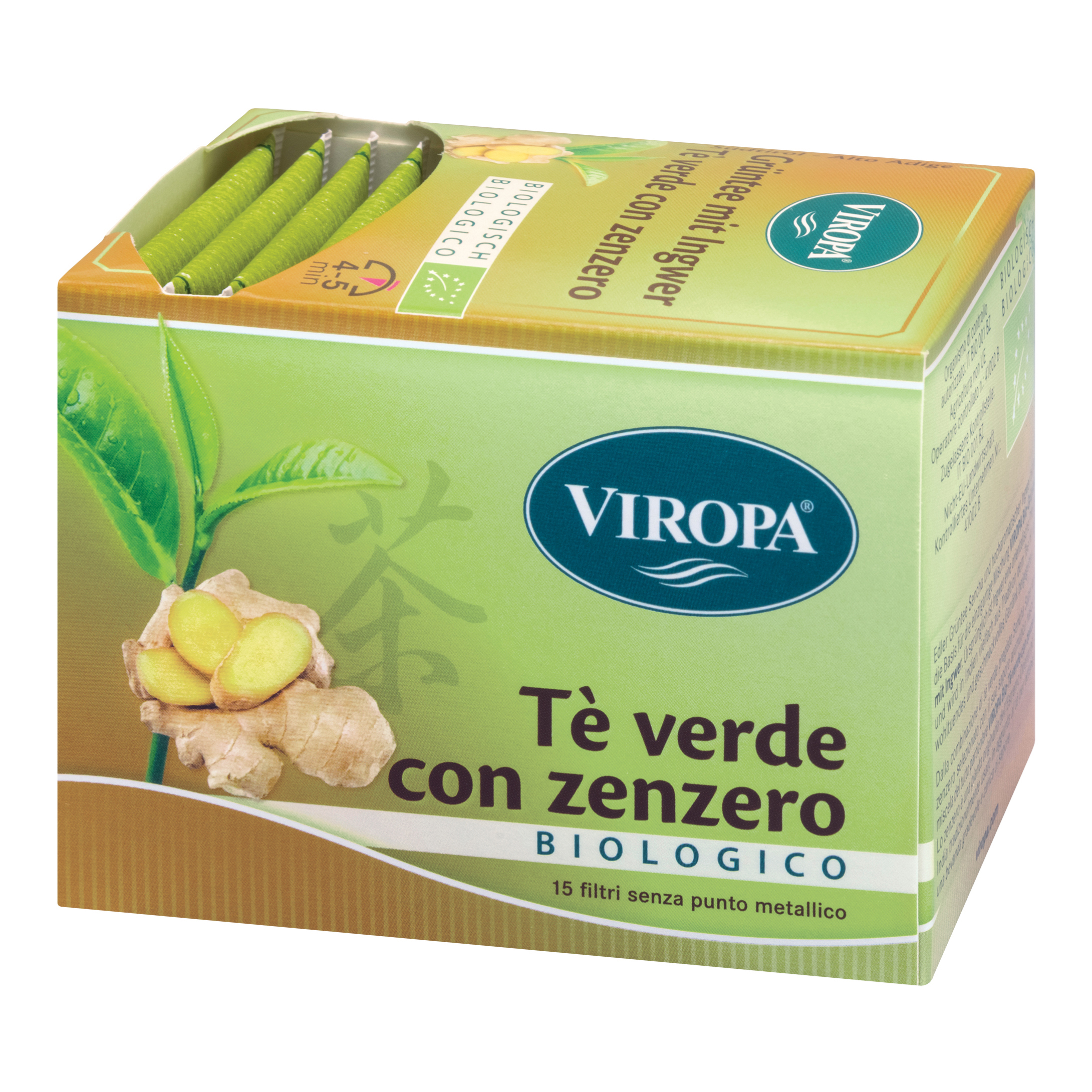 Viropa te'verde&amp;zenzero bio