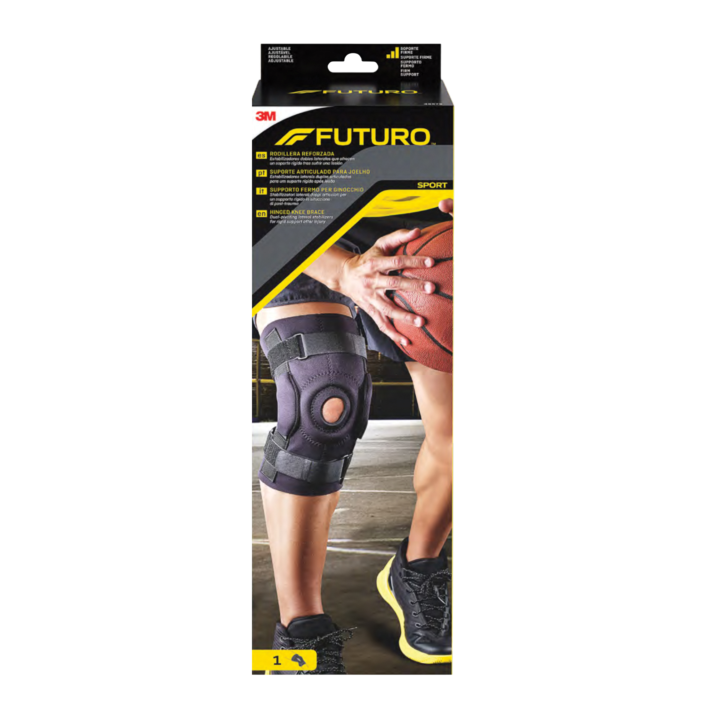 Supporto fermo per ginocchio sport futuro