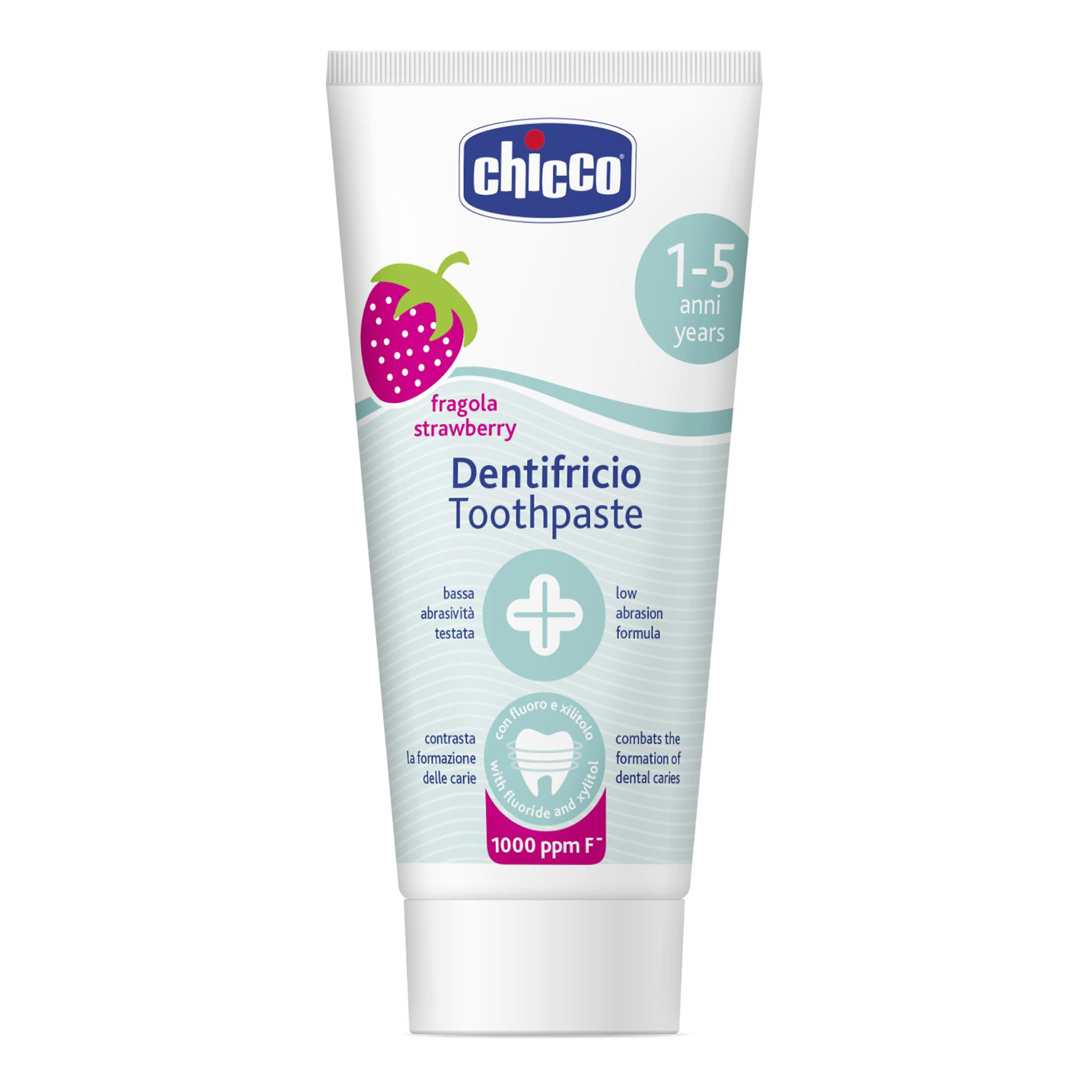 Chicco dentifricio fragola 50ml 12m+