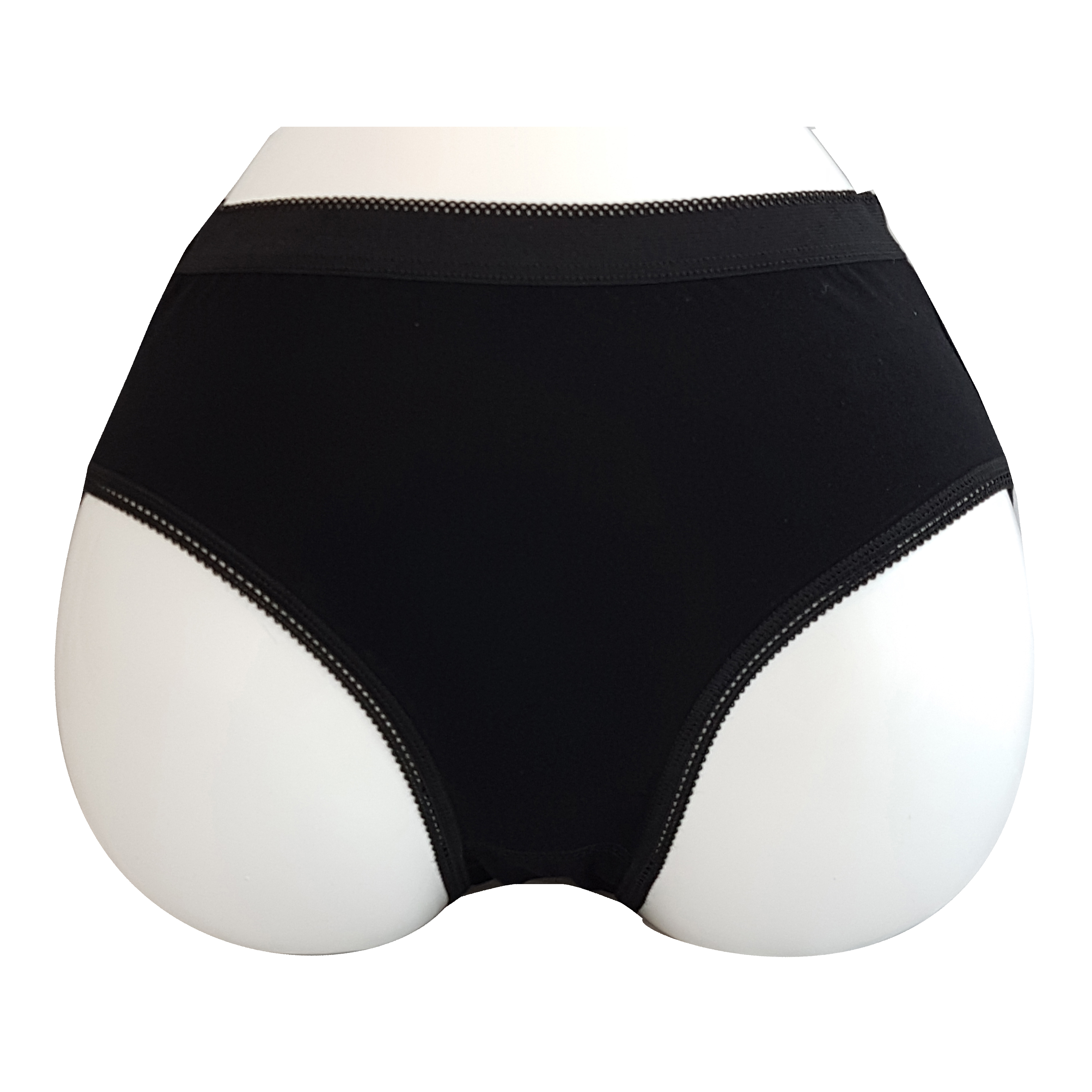 Pantystretch lady mutande igieniche nero 2