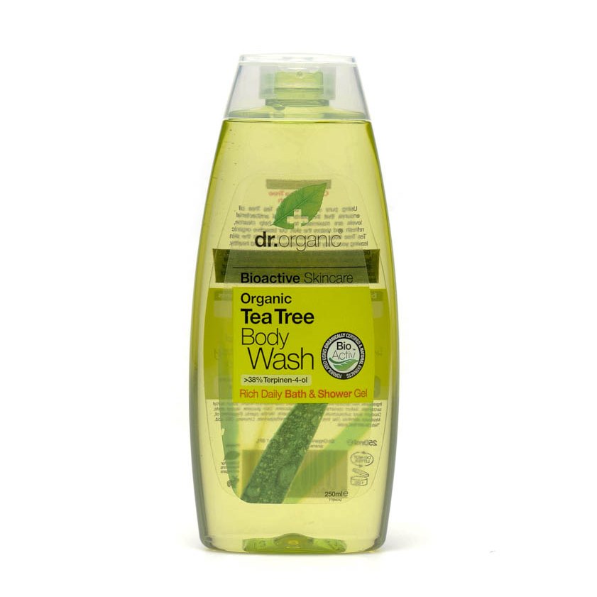Organic tea tree body w 250ml