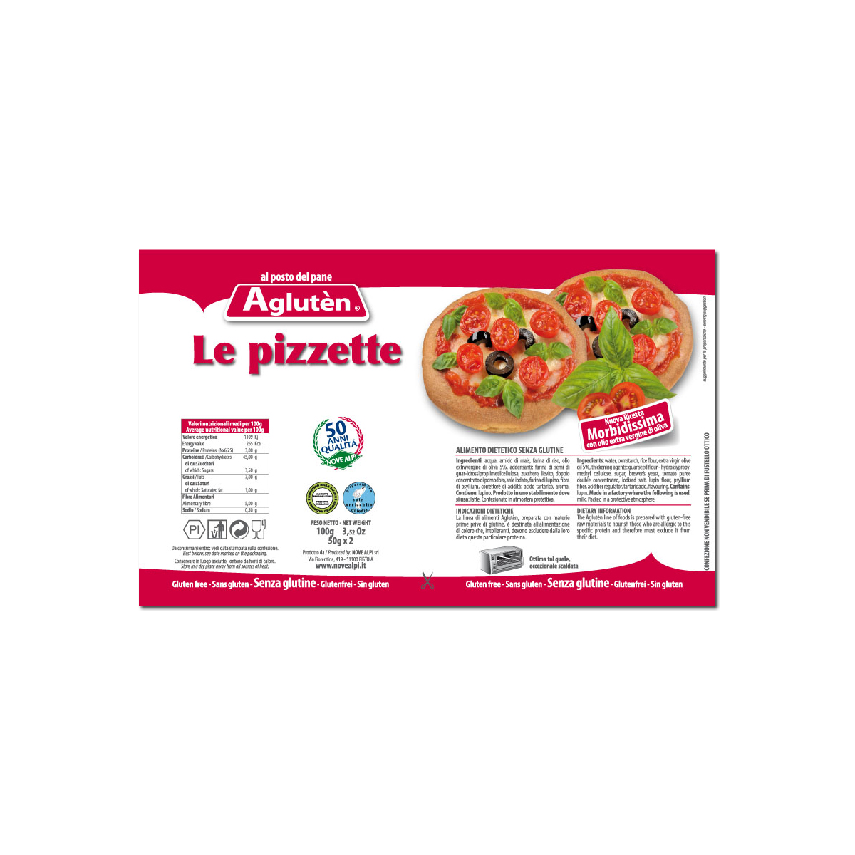 Agluten le pizzette 100 g
