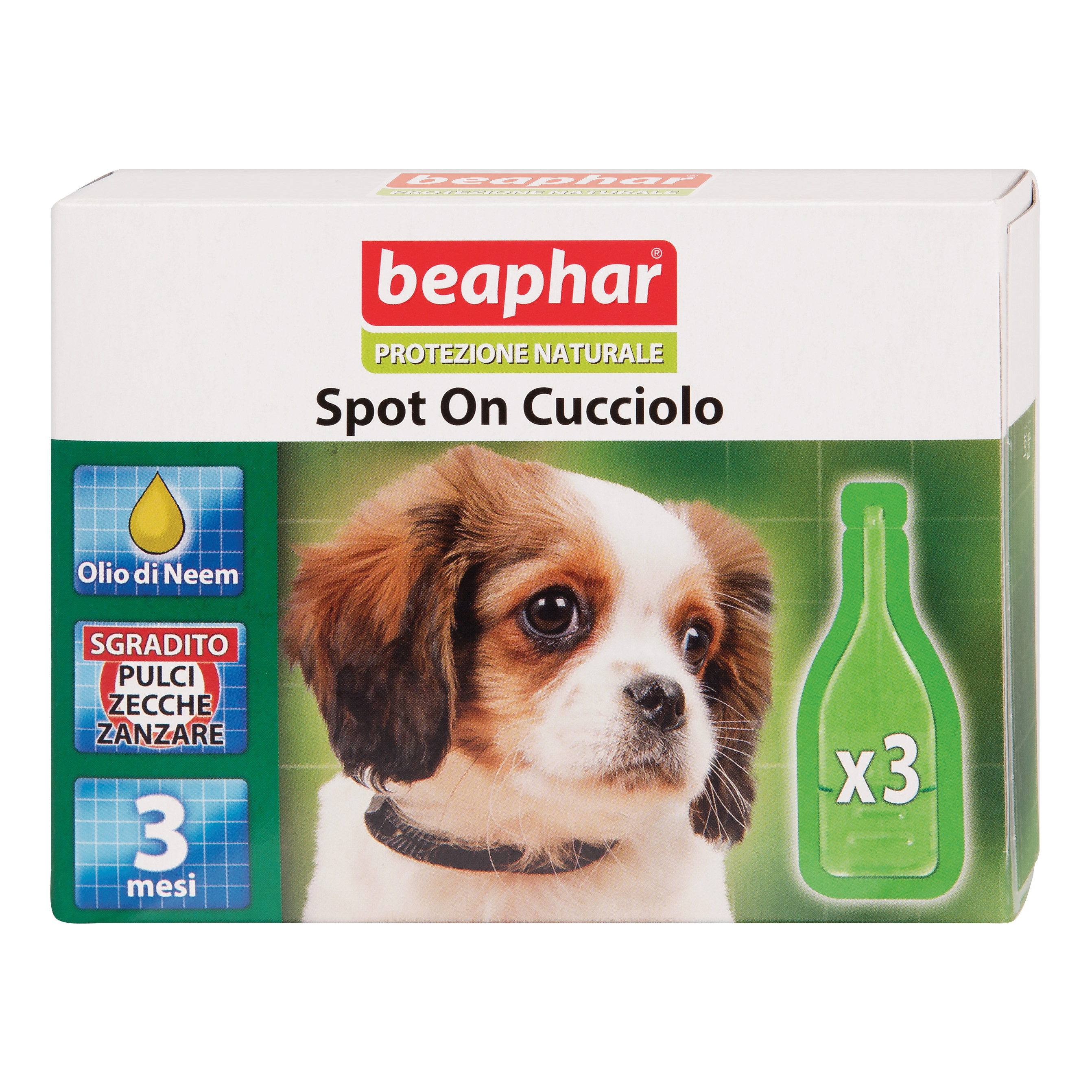 Protezione Nat Spot On Cucciolo 3 Pipette Da 1 Ml