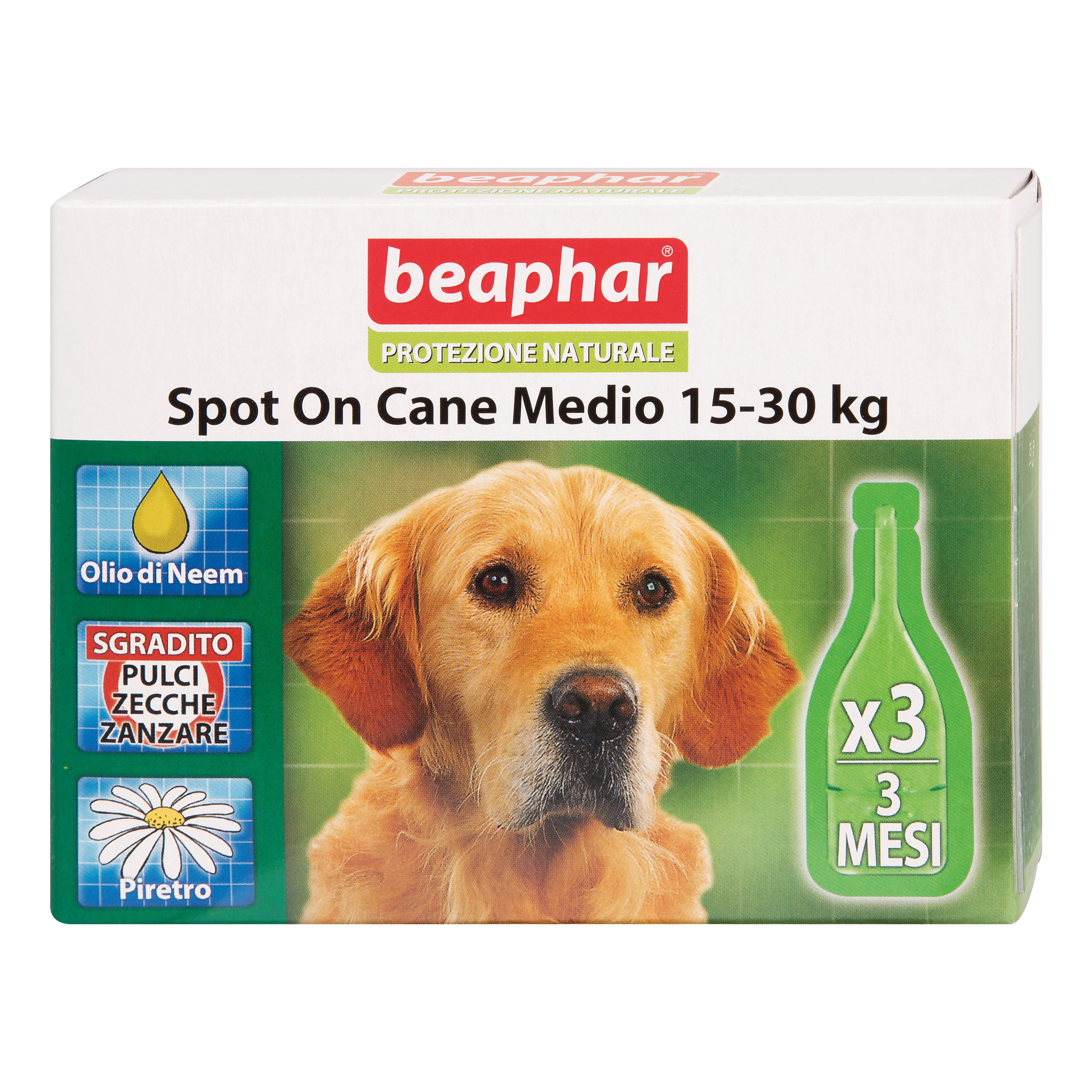 Protezione Nat Spot On Cane Tm 3 Pipette Da 2 Ml