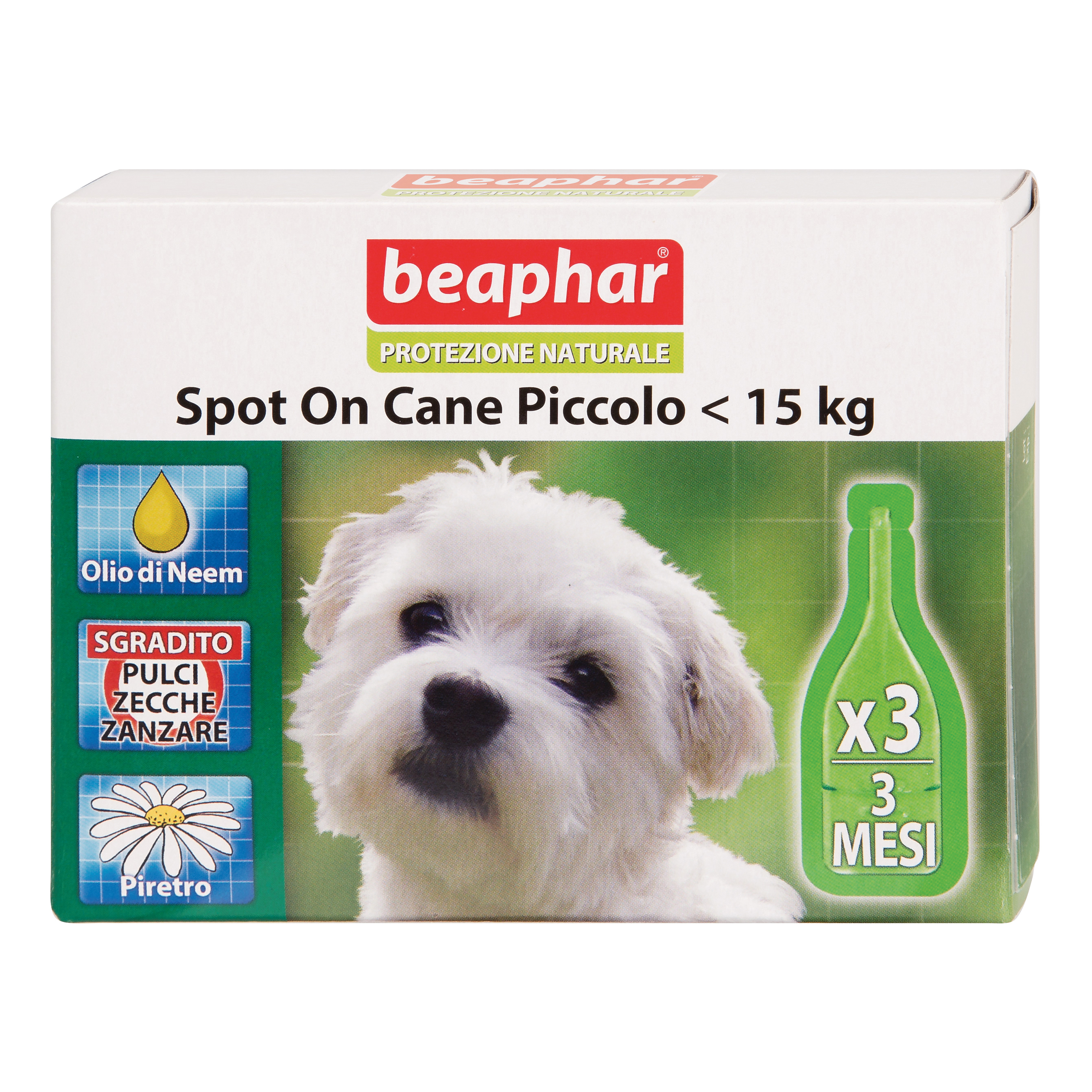 Protezione Nat Spot On Cane Tp 3 Pipette Da 1 Ml