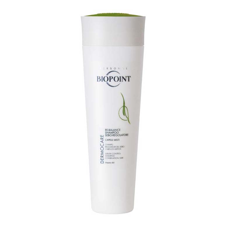 BIOPOINT - shampoo per capelli misti sebo re-balance 200 ml