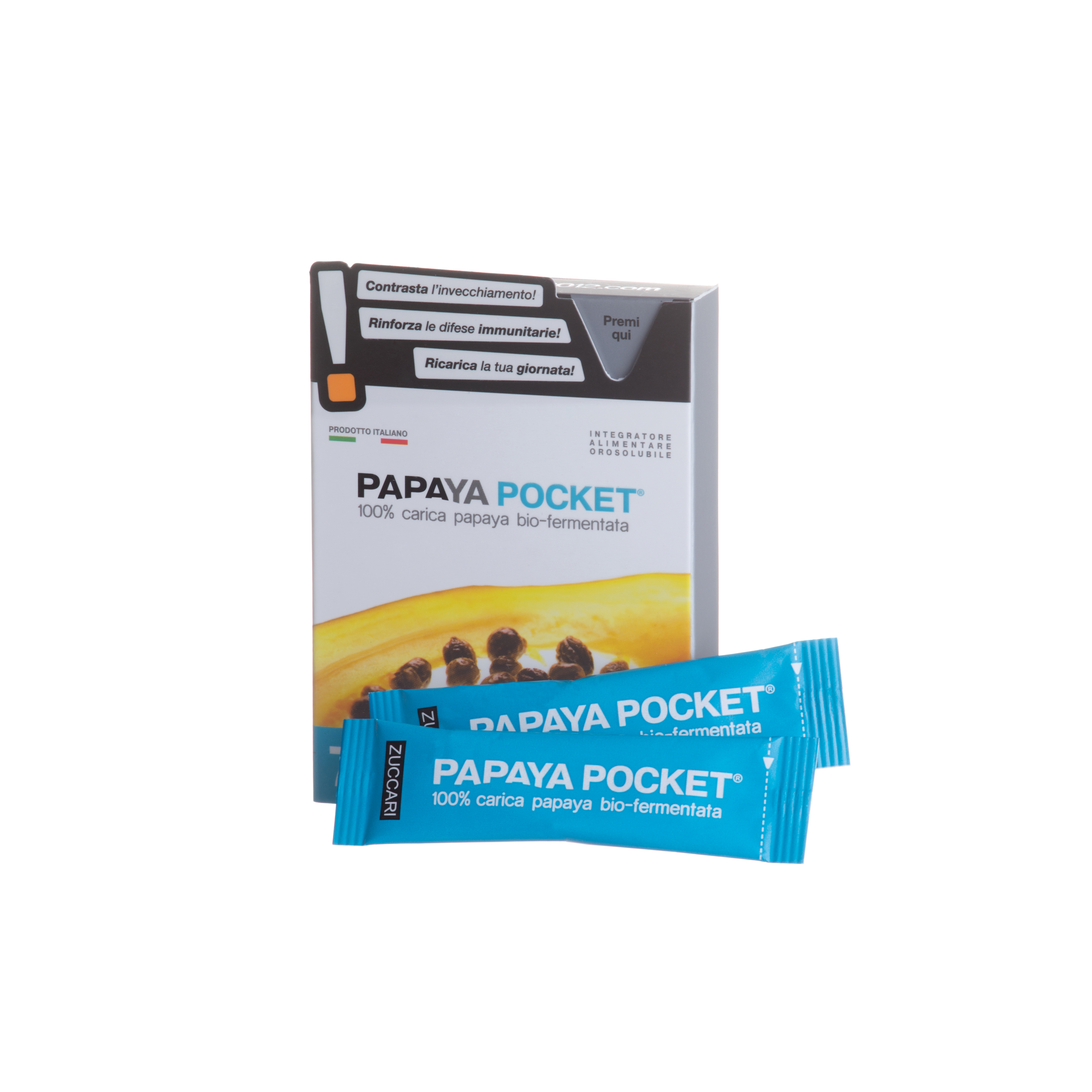 Papaya pocket 7 bustine 3 g