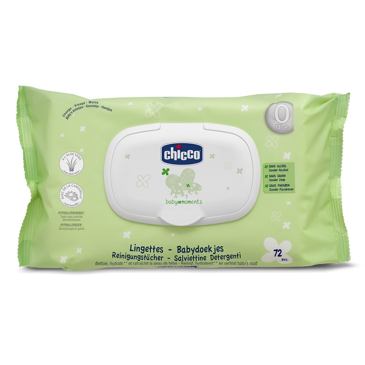 Chicco Cosmetici Salviettine 72 pezzi