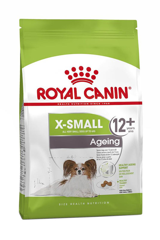 Size health nutrition xsmall ageing 12+ 1,5 kg