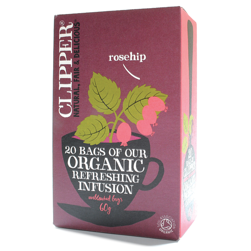 Infuso rosa canina clipper 20 filtri