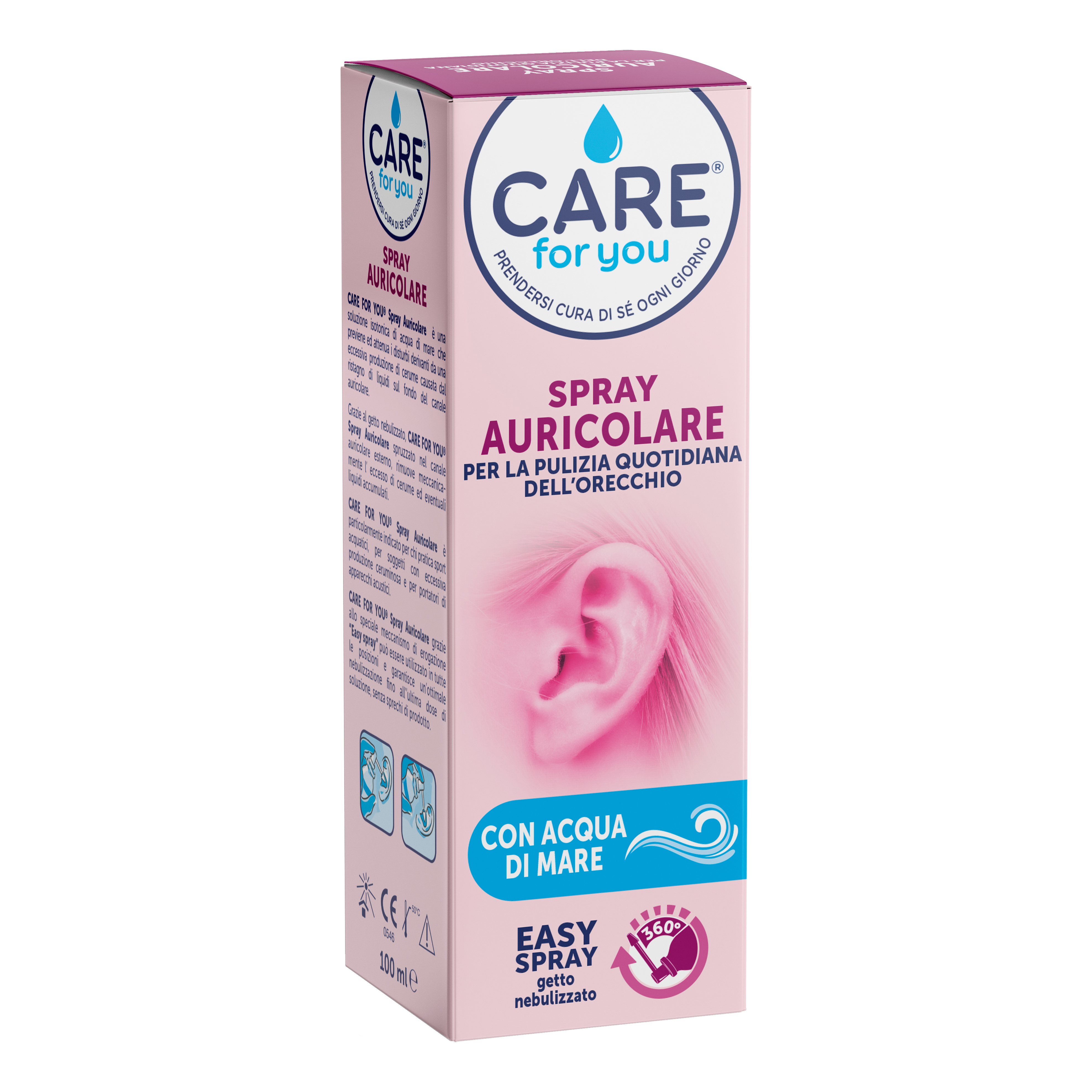 Spray auricolare care for you 100 ml