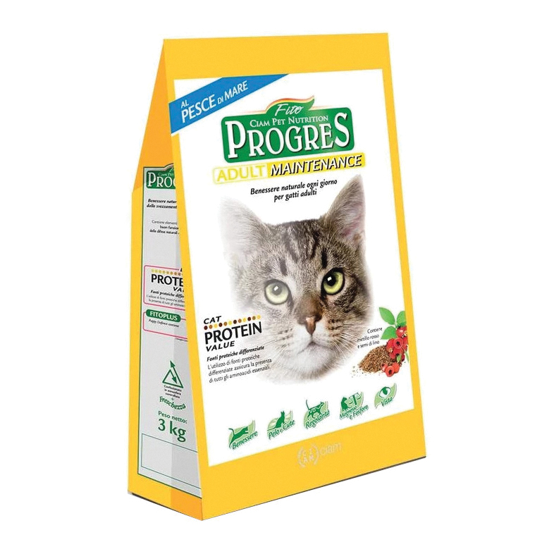 Fitoprogres adult mainten pesce mare 400 gatto