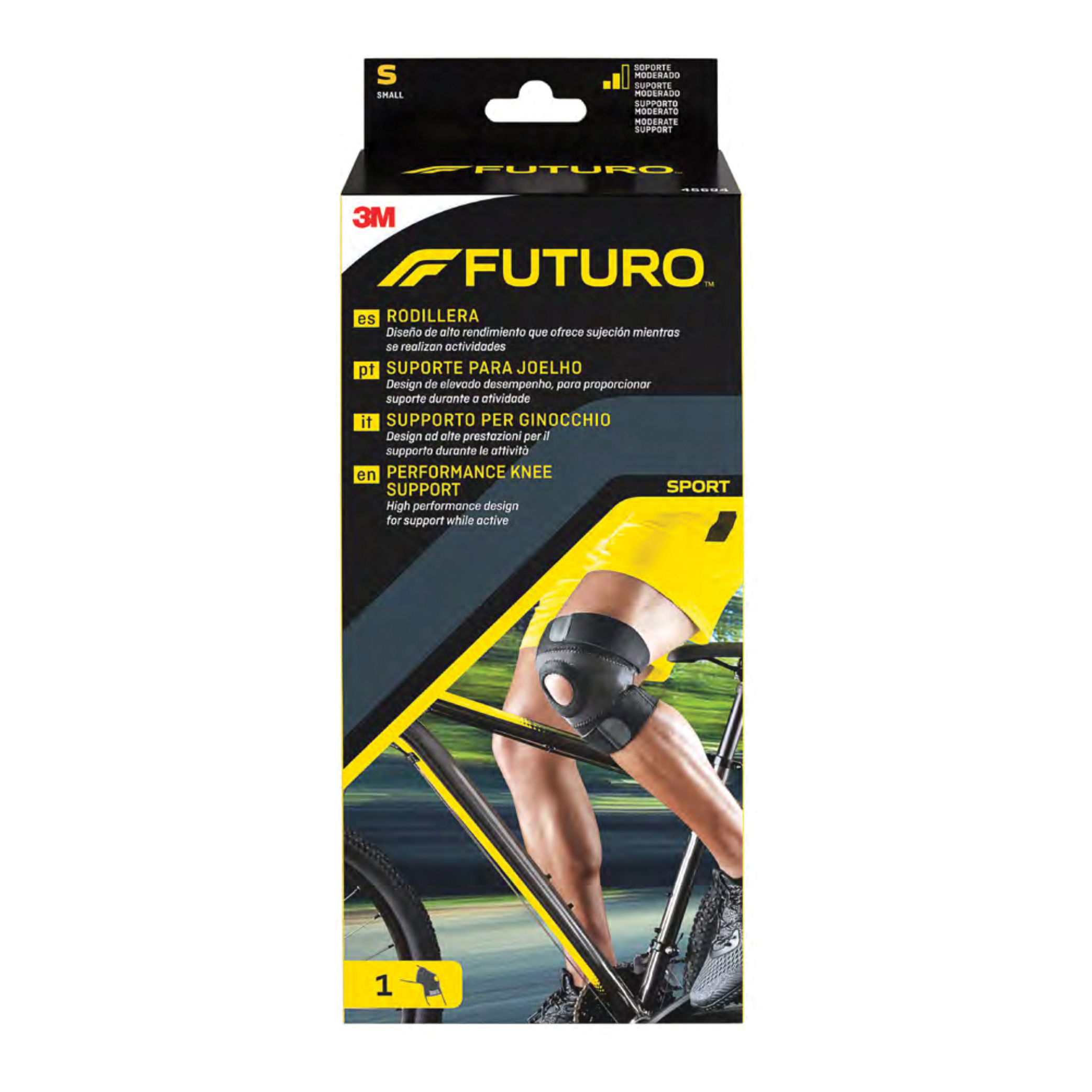 Supporto per ginocchio futuro sport large