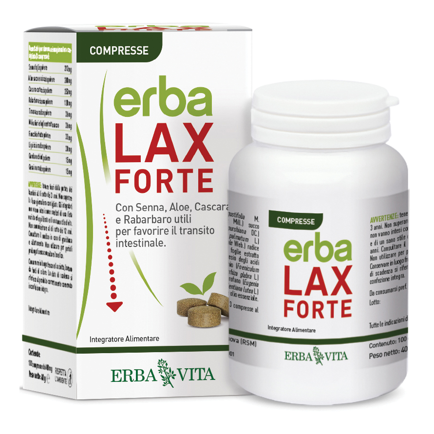 Erbalax Forte Compresse 100 Compresse