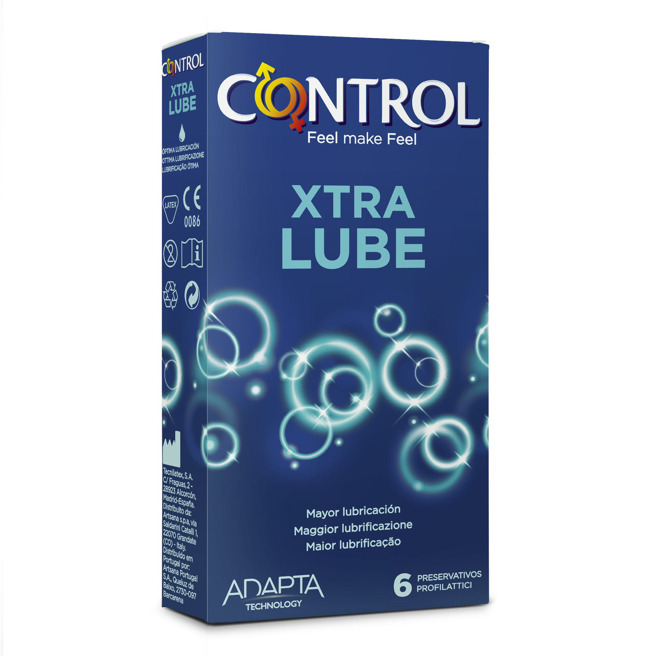 Control xtra Lube 6pezzi