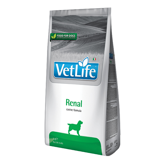 Vet life natural canine renal 2 kg