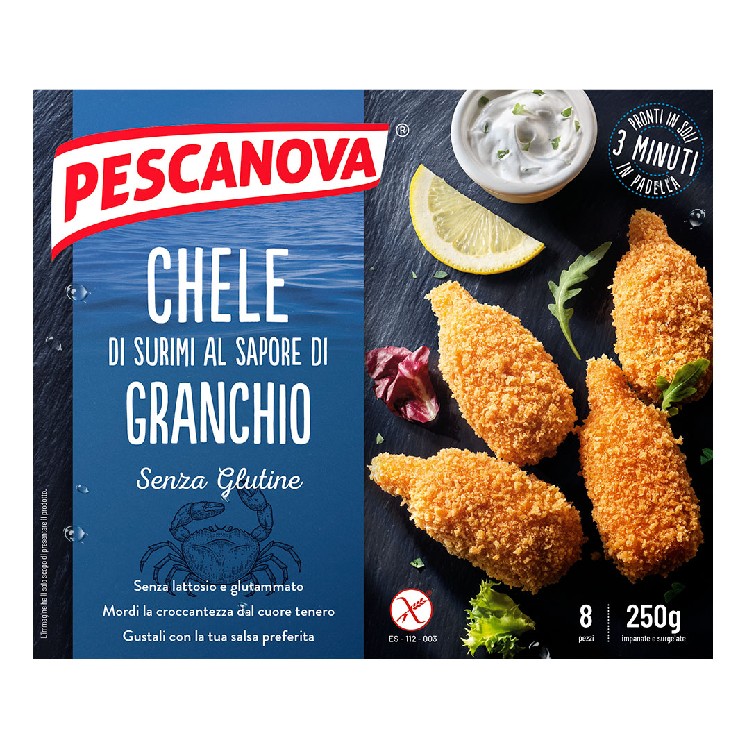 Pescanova chele al sapore di granchio 250 g