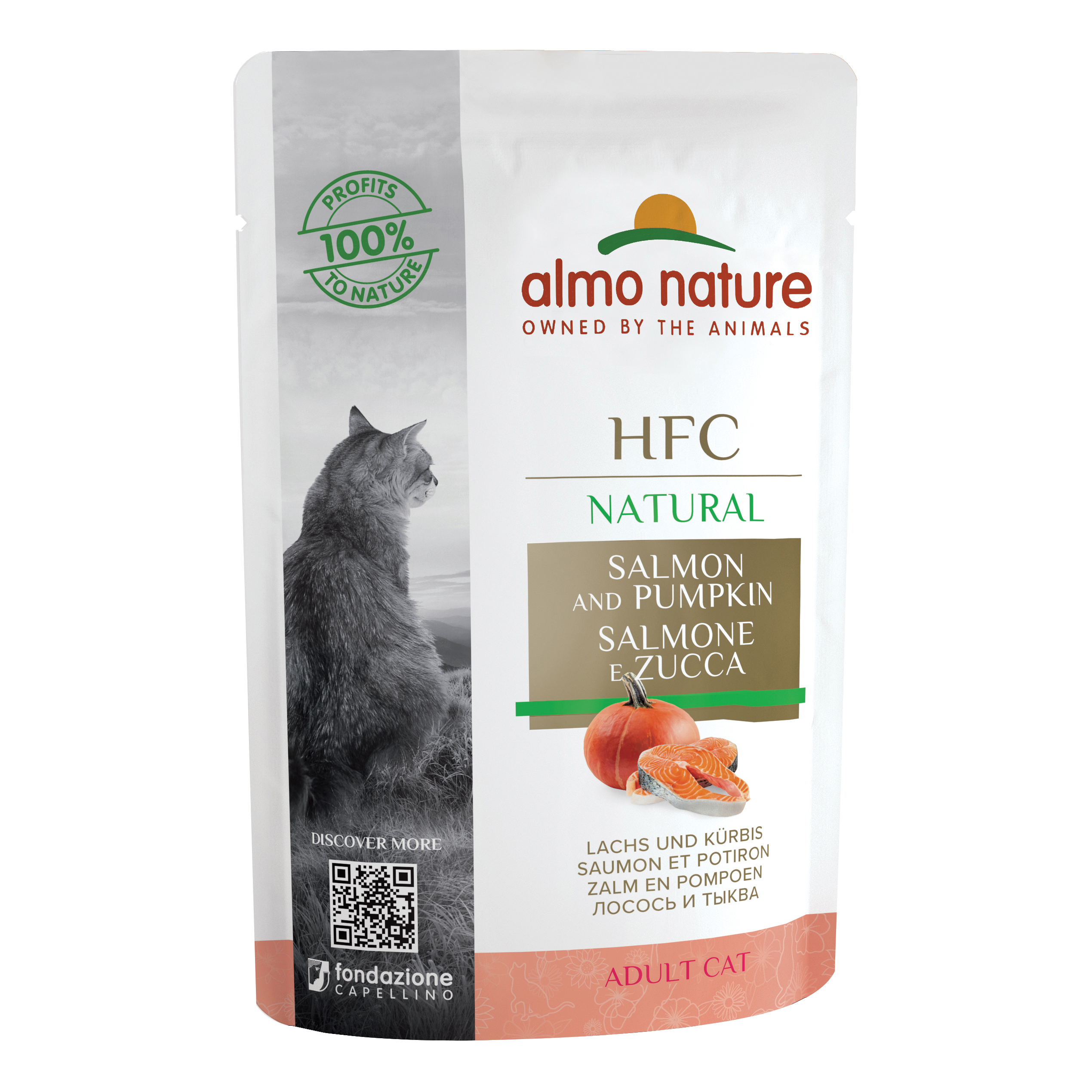 Almo nature salmone&amp;zucca 55 g