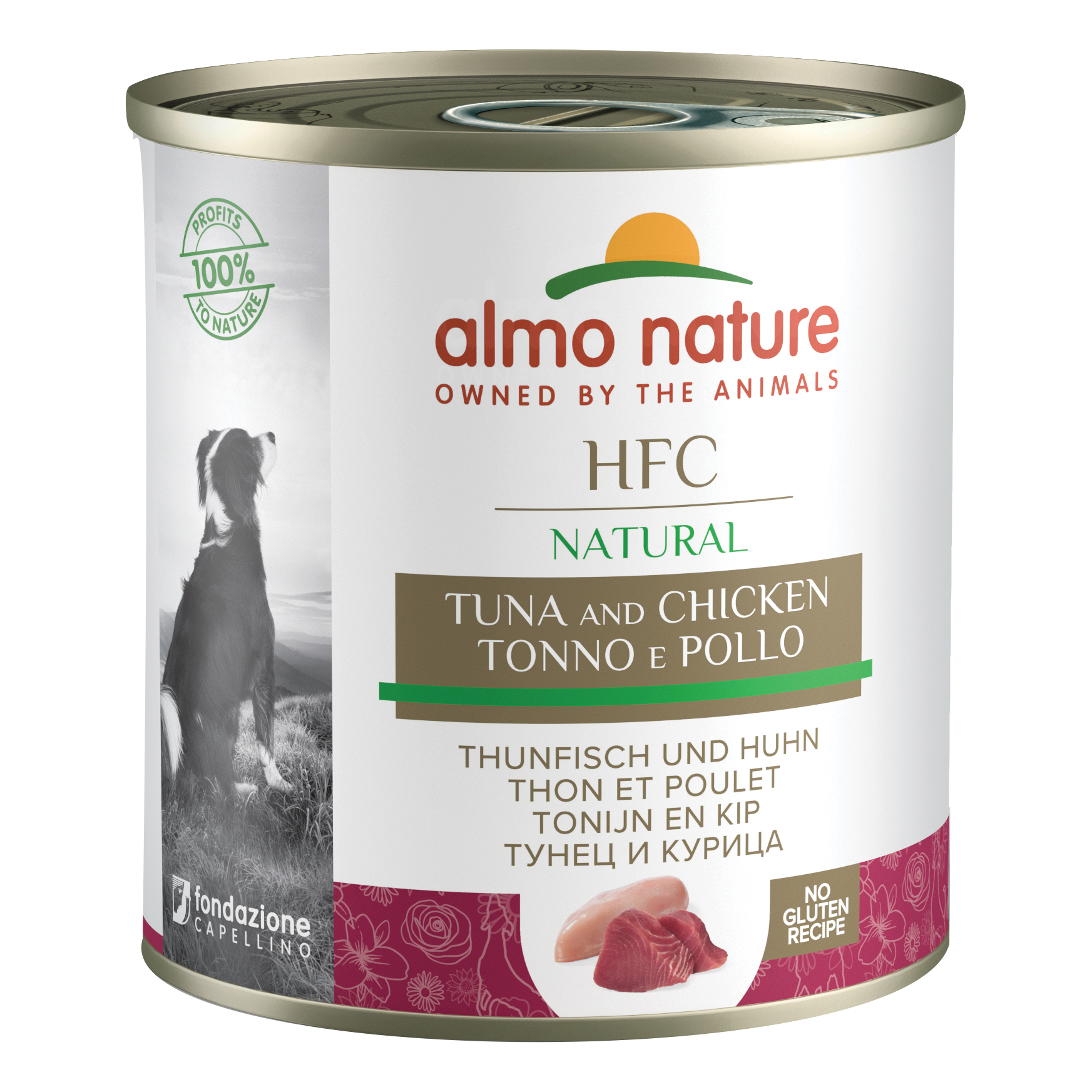 Almo nature tonno&amp;pollo 290 g.