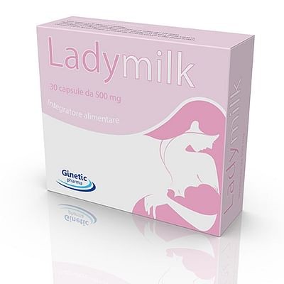 Ladymilk 30 Capsule 500mg