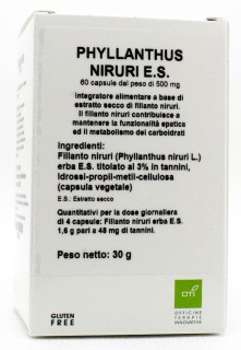 Phyllanthus Niruri Es 60capsuleoti