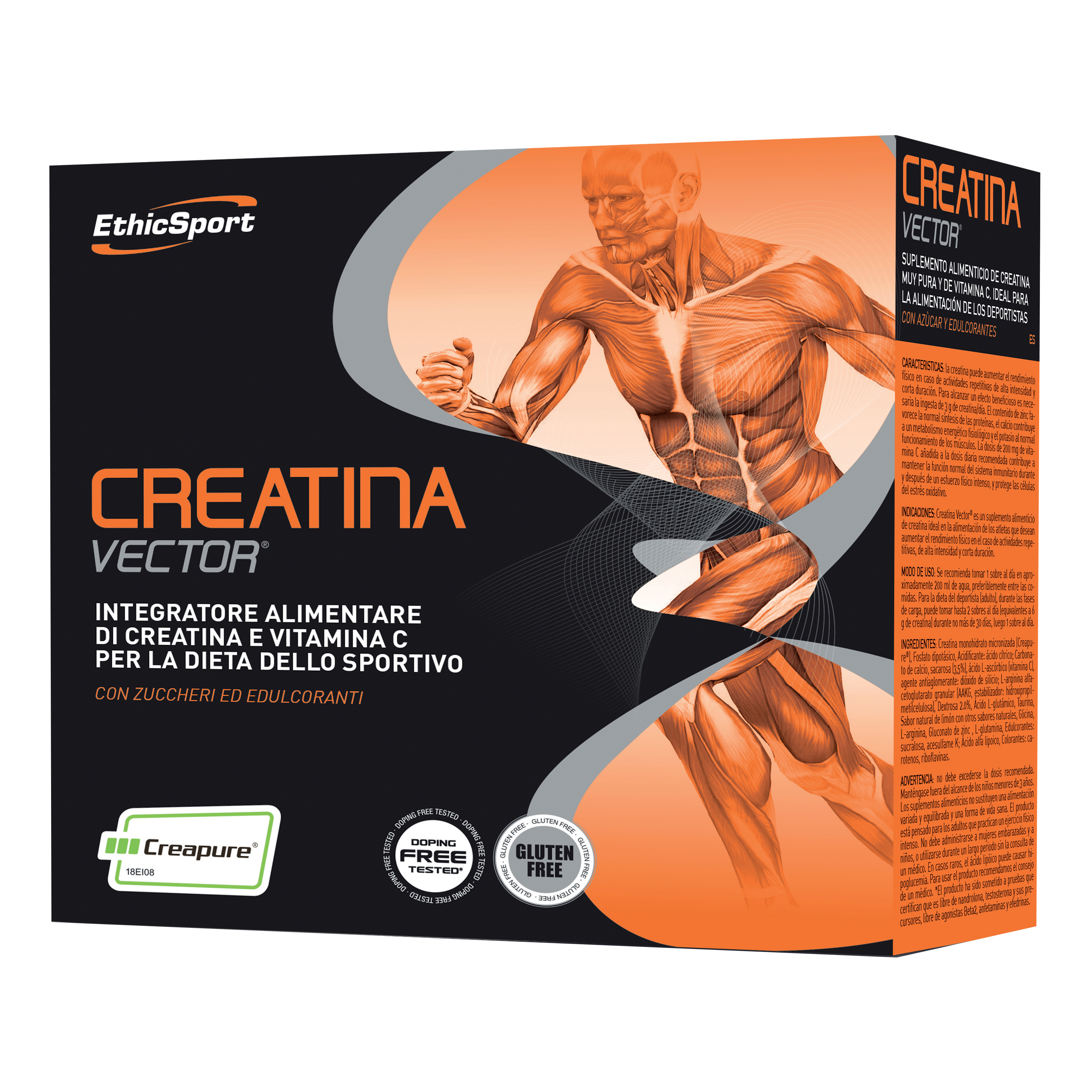 Ethicsport Creatina Vector 20 Bustine 8 G