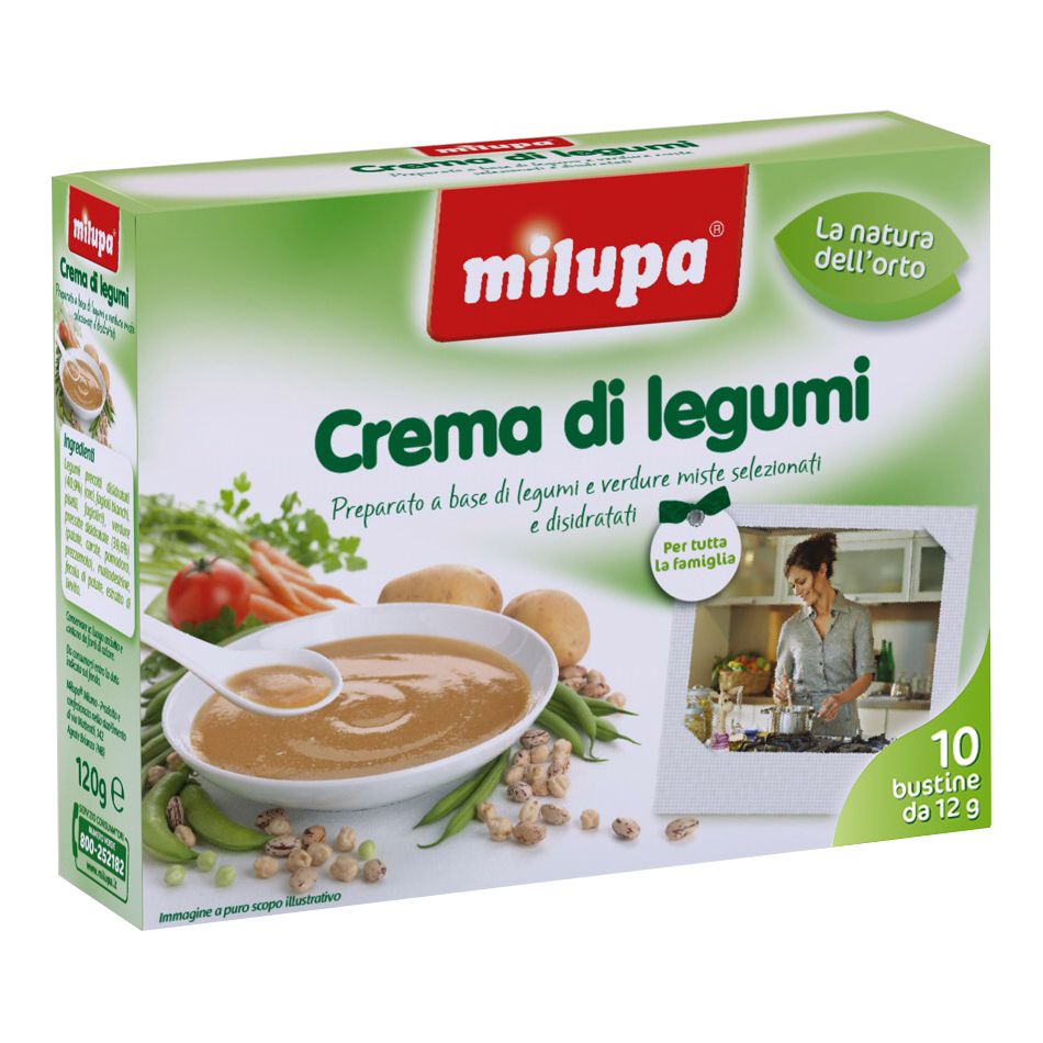 Milupa verdure Crema legumi 10 bs