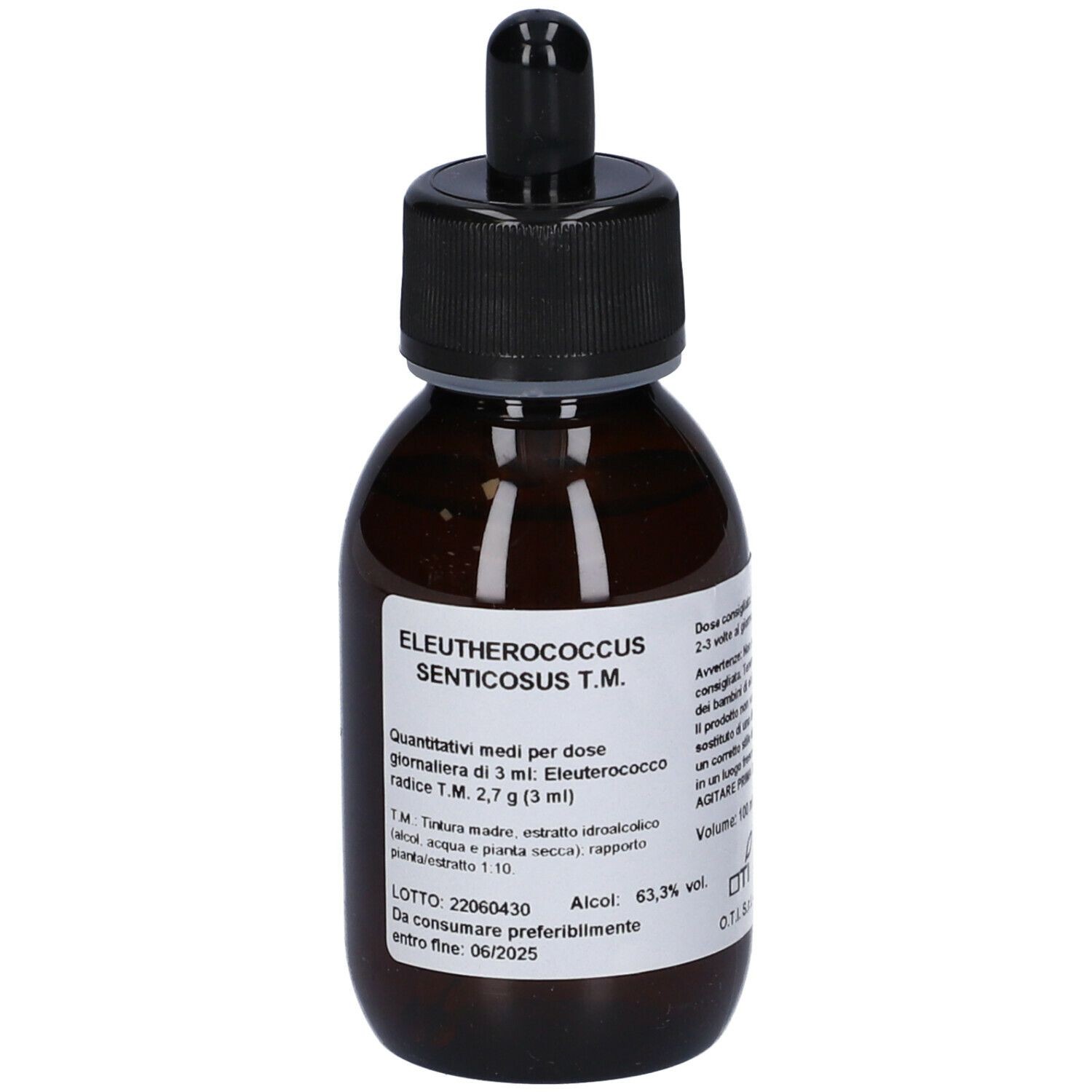 Eleutherococcus senticosus tintura madre gocce 100ml