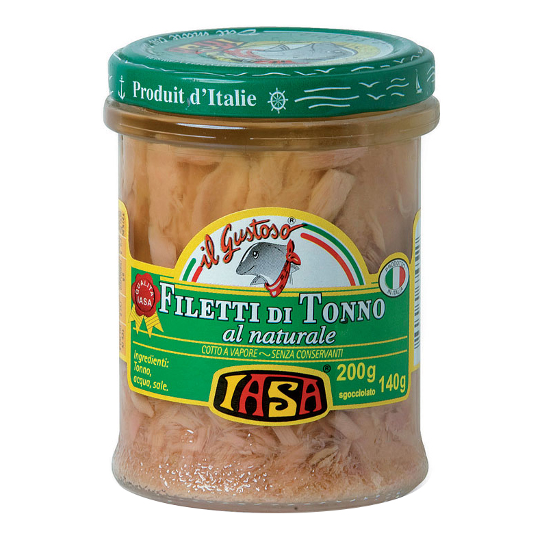 Baule filetti tonno nat.200g