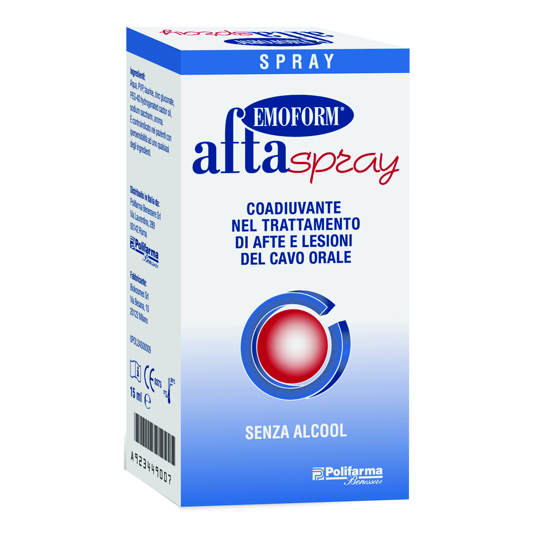 Emoform aftaspray 15ml