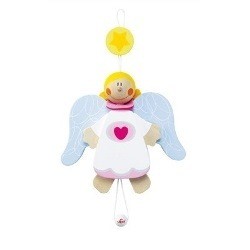 Sevi Decorazione Burattino Angelo Custode Bimba