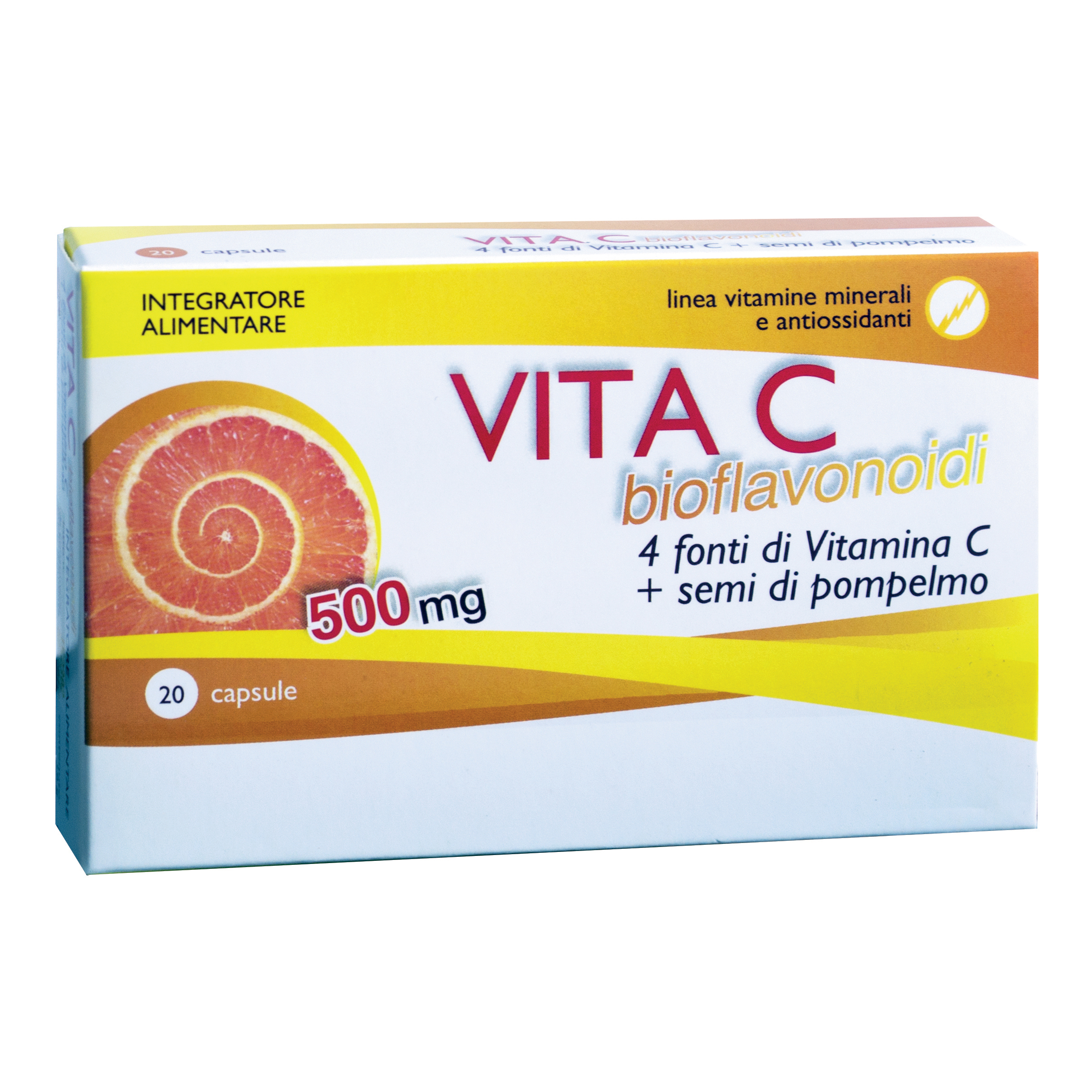 Vita c bioflavonoidi 20 capsule