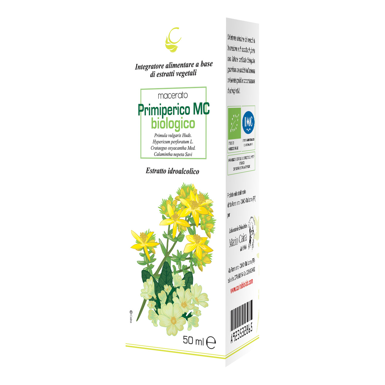 Caira primiperico macerato idroalcolico bio gocce 50 ml