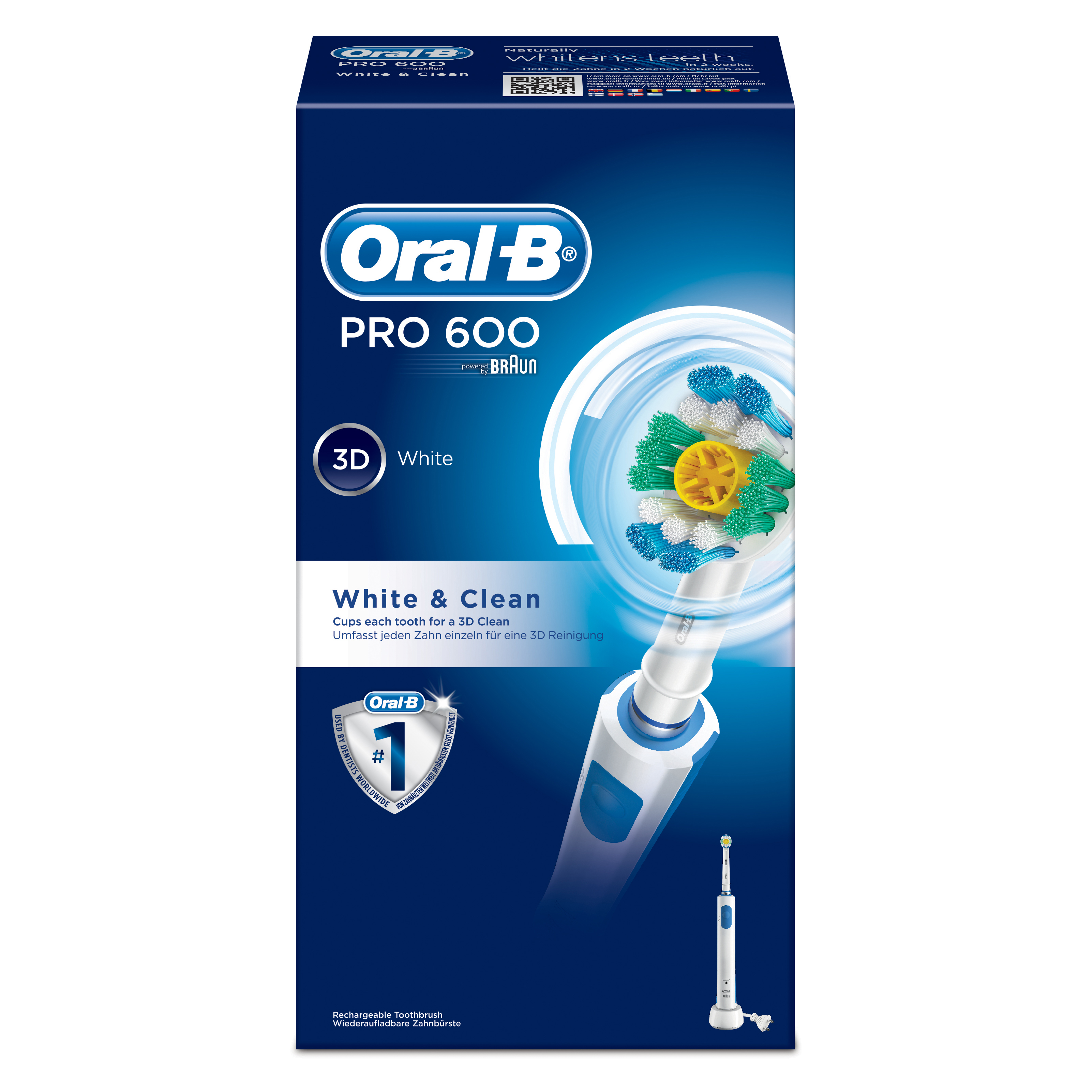 Oralb power pc 600 box whi&amp;cle