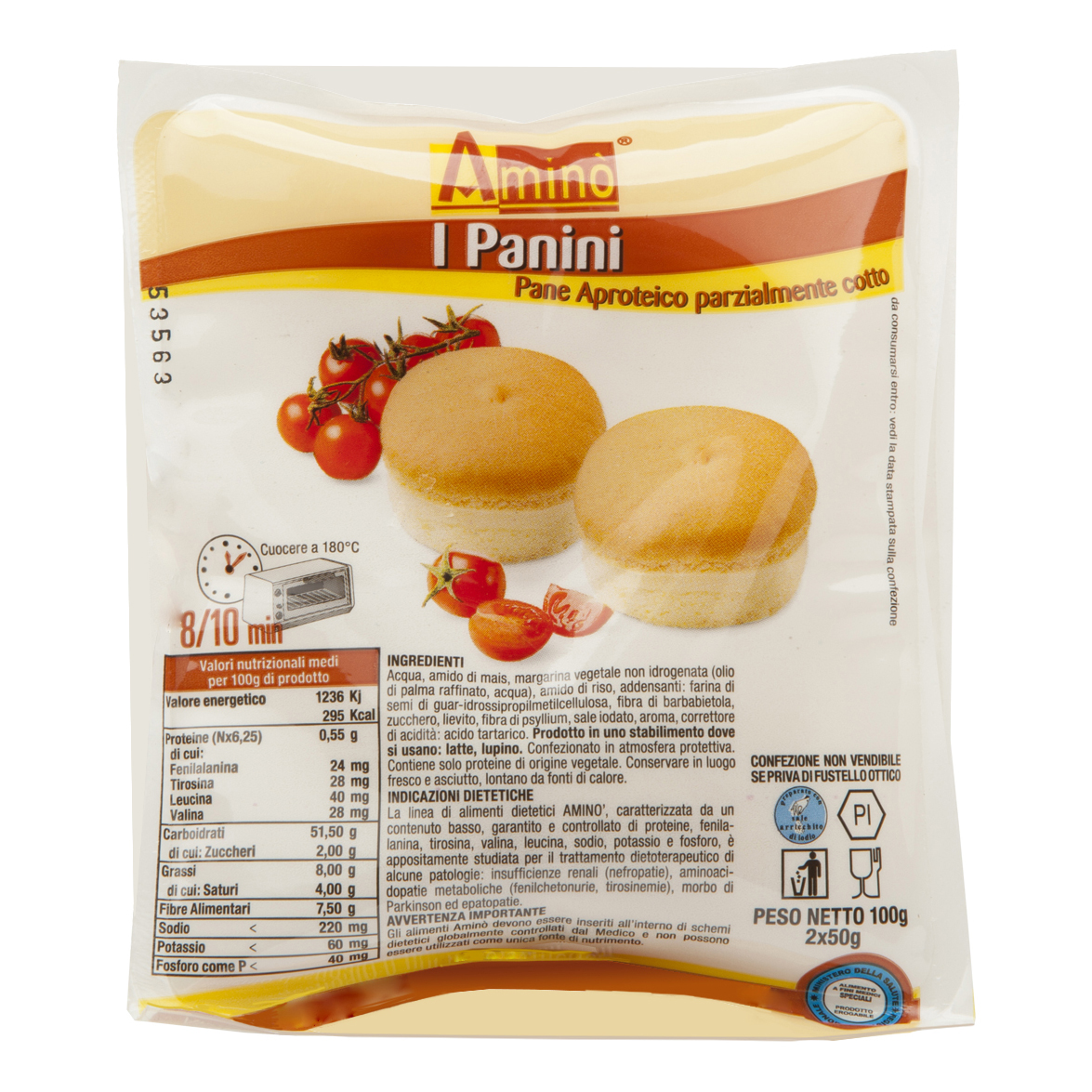 Amino'i panini 100g