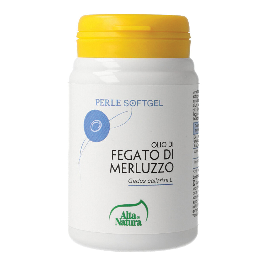 Fegato di merluzzo 100 perle pilloliera 40 g