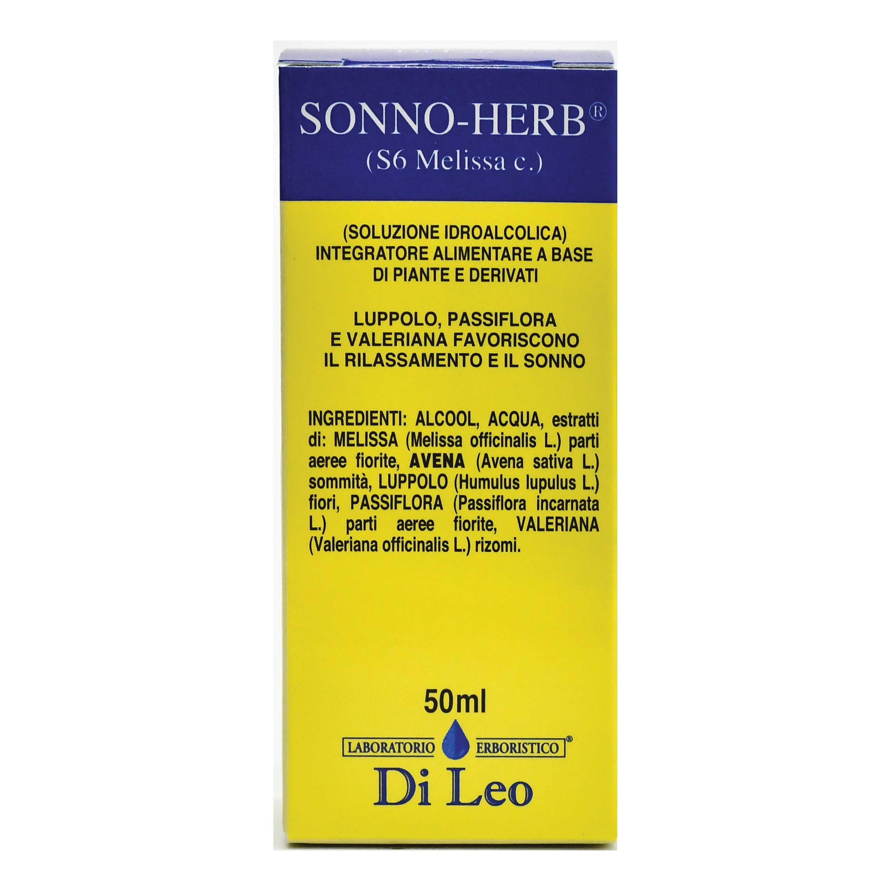 Sonno herb s6 melissa 50ml