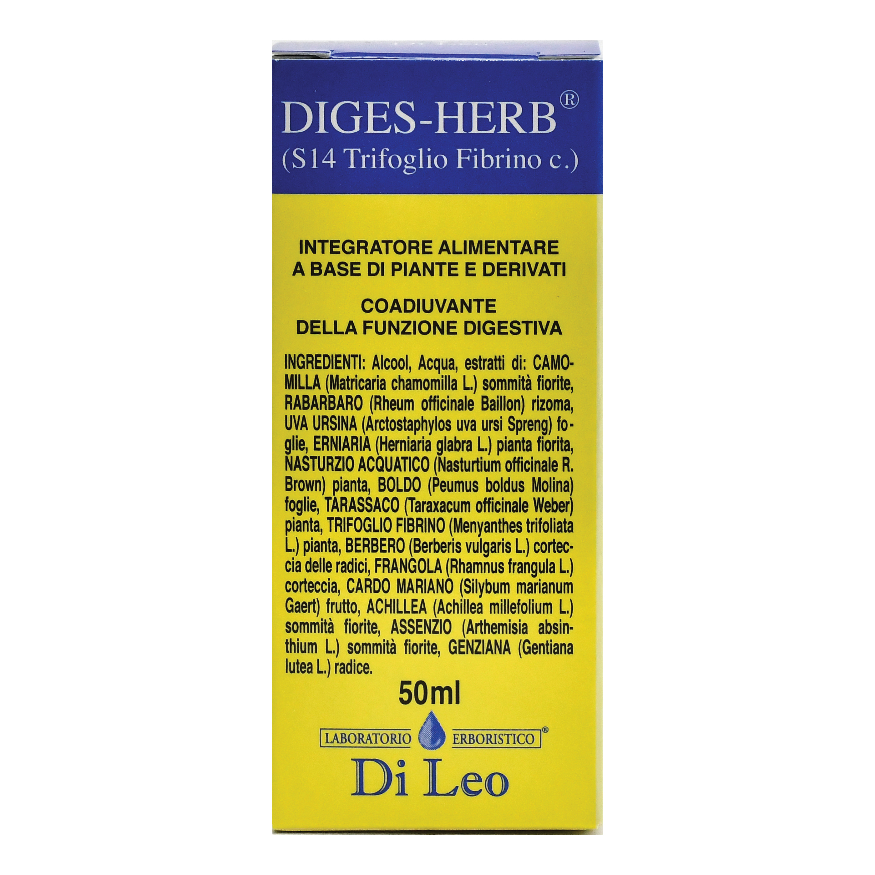 Diges-herb composto s 14 trifoglio fibrino 50 ml