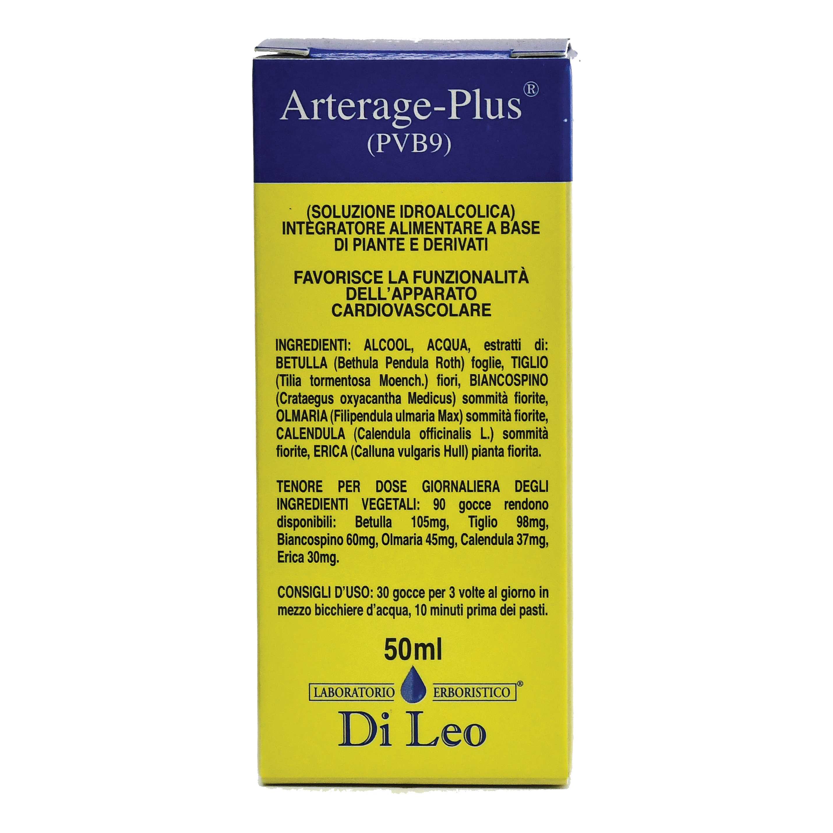 Arterage-plus composto pvb 9 50 ml