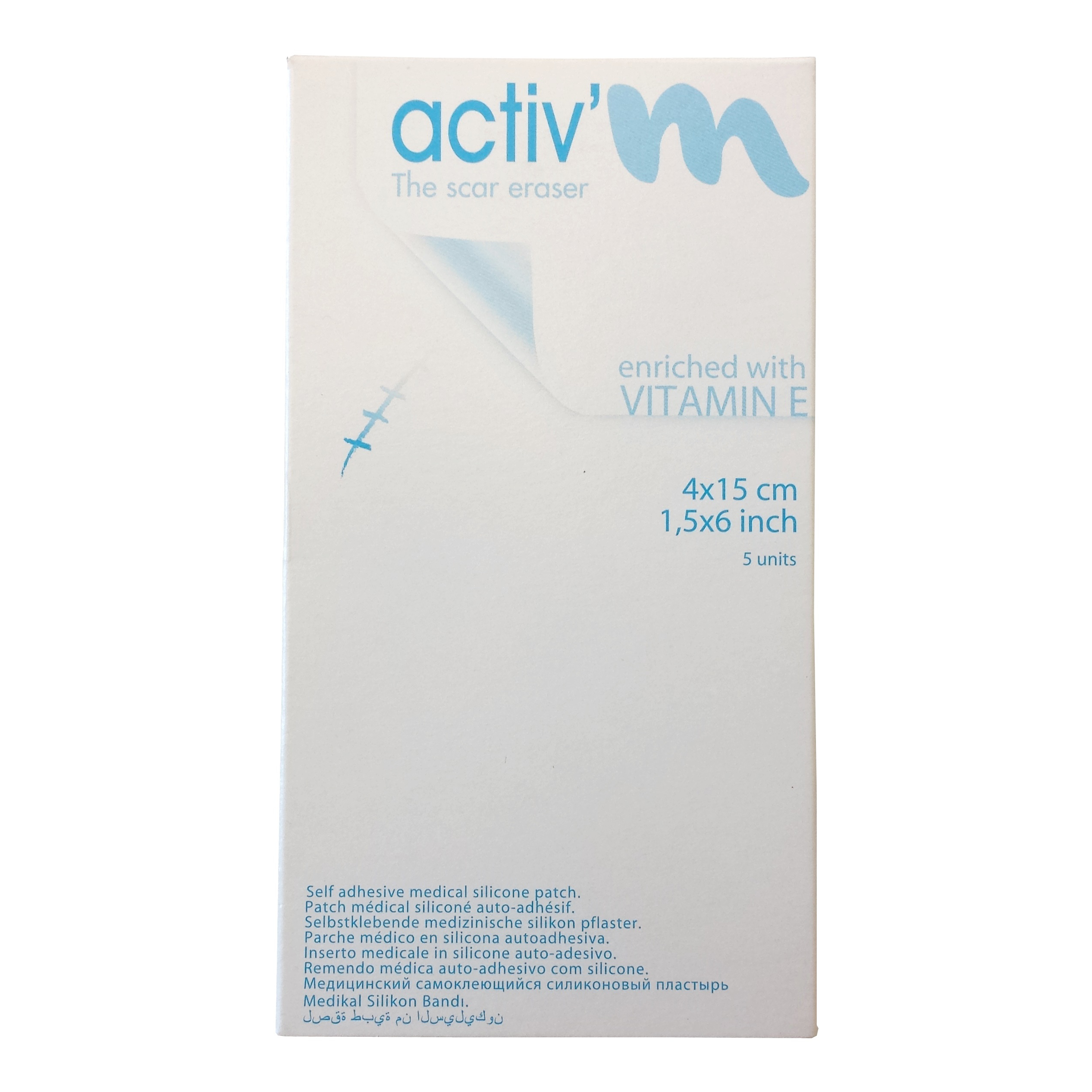 Cerotto activm 4x15cm confezione 5 pezzi