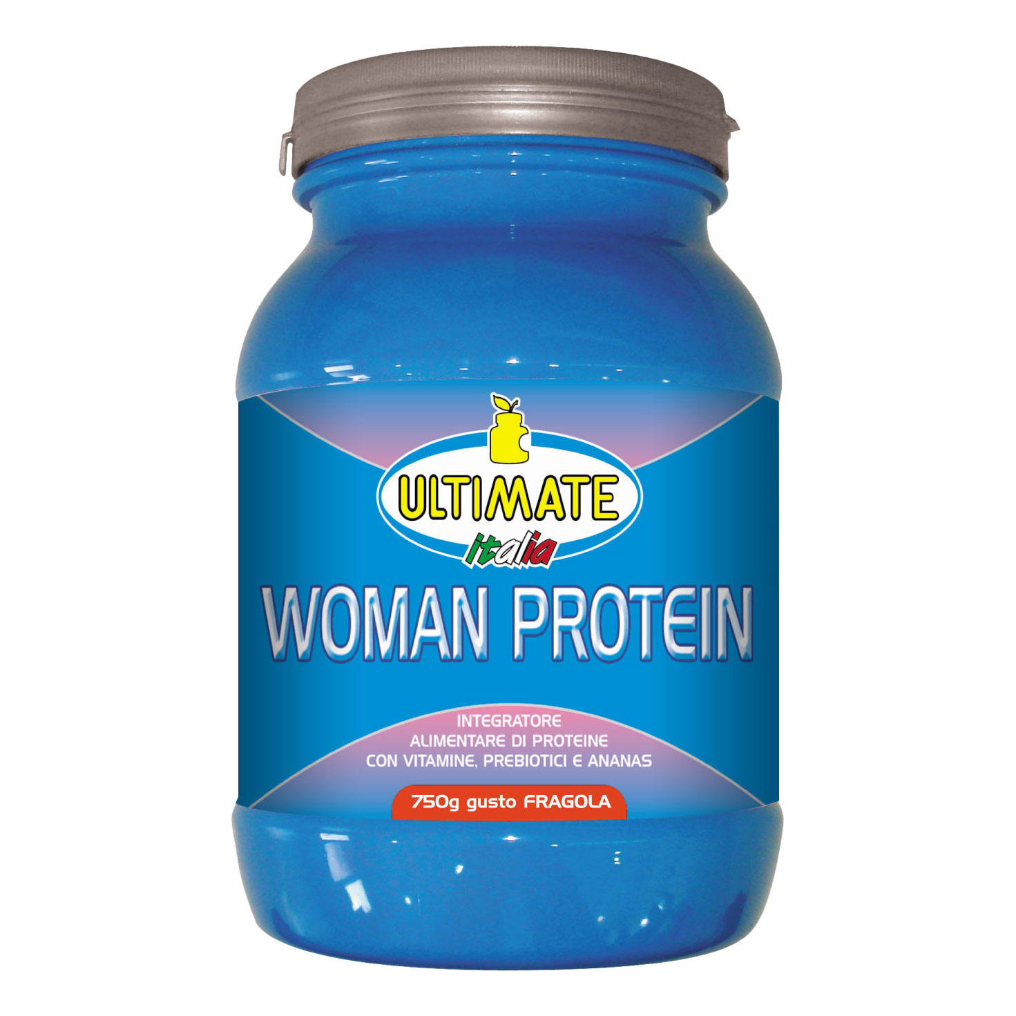Woman Protein Fragola 750 G