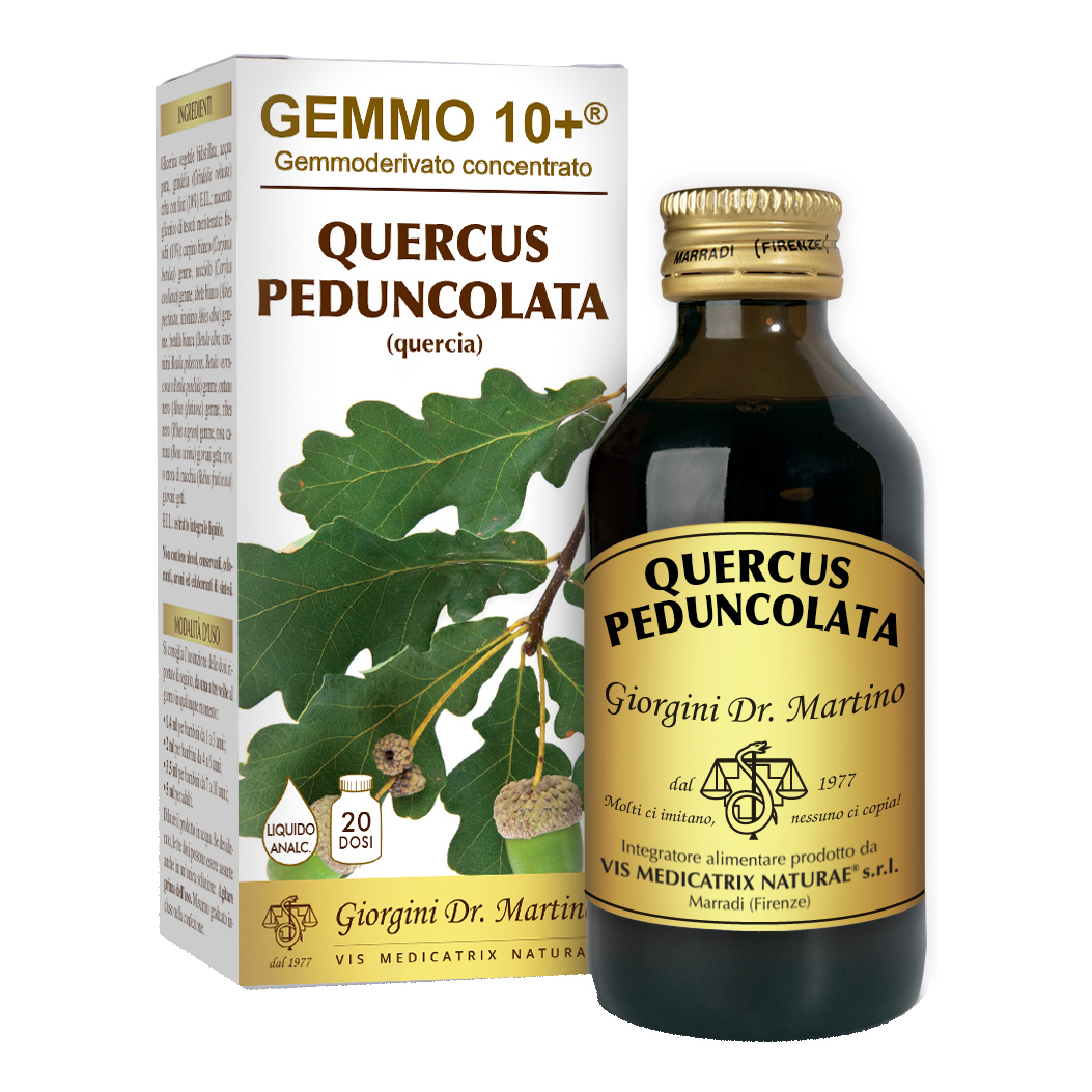Gemmo 10+ quercia 100 ml liquido analcolico