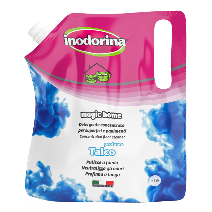 Inodorina magic home detergente igienizzante talco 1 litro