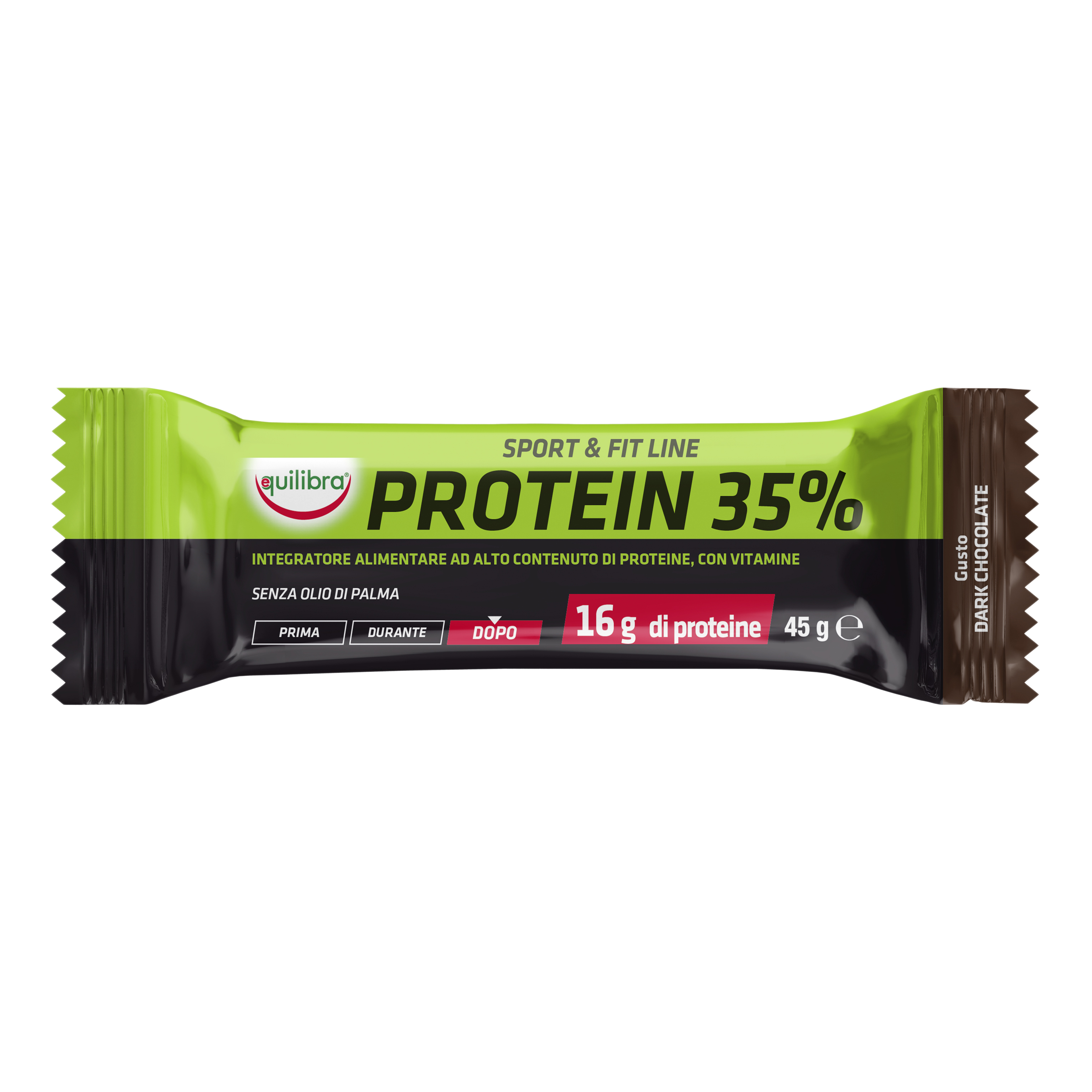 Protein 35% barretta dark chocolate 45 g