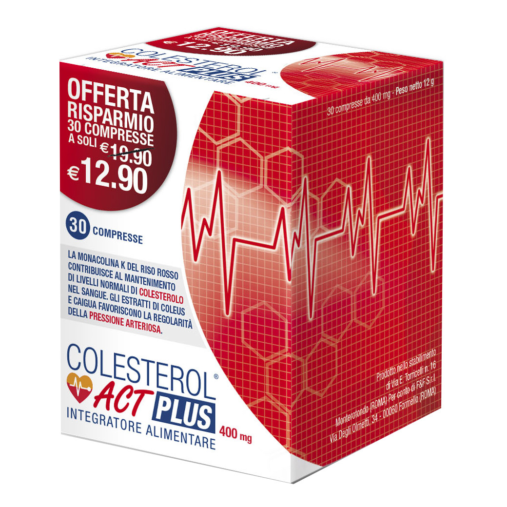 Colesterol act plus 30 compresse