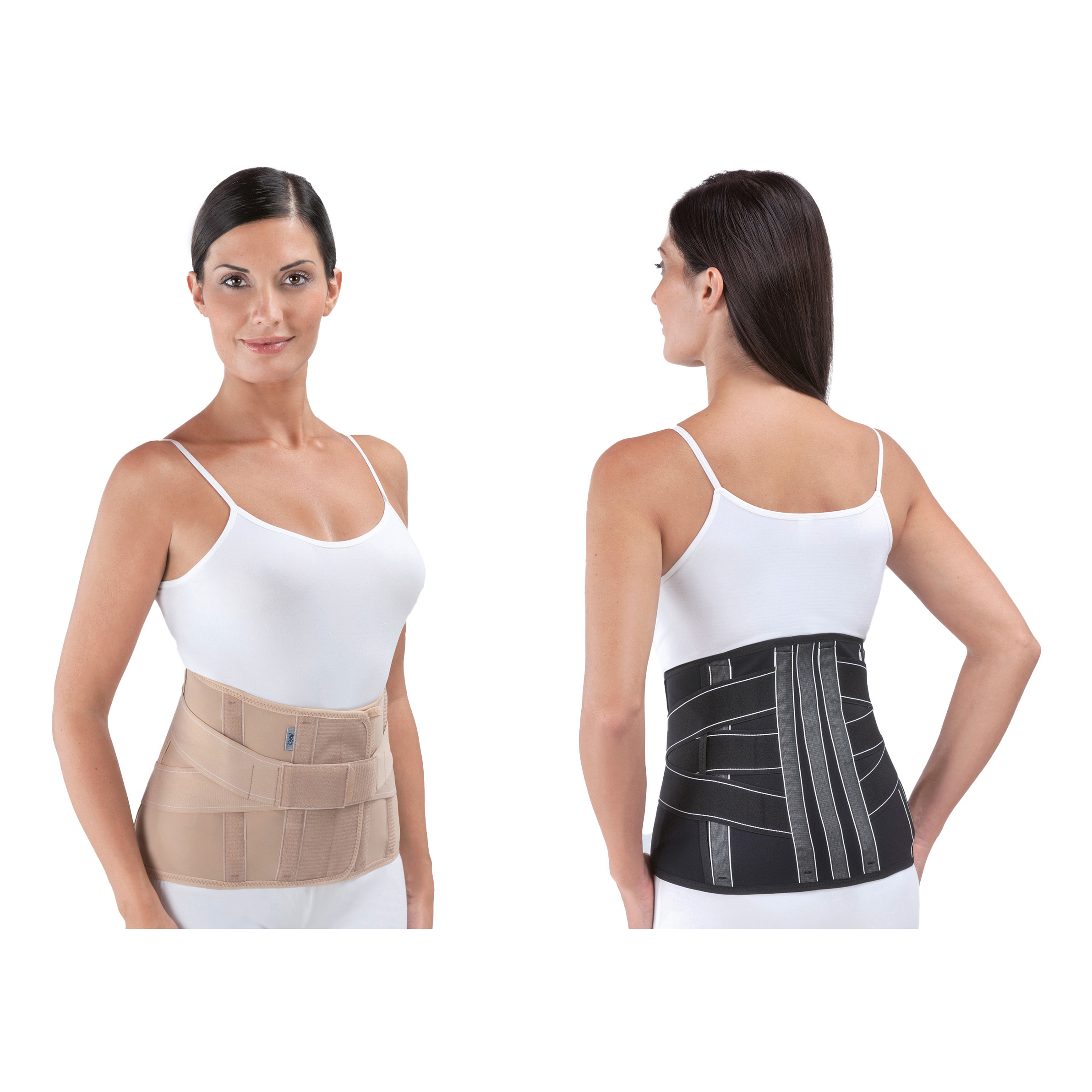 In-cross corsetto elastico nero extraextralarge