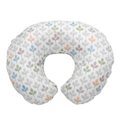 Chicco boppy cotton slipcover silverleaf